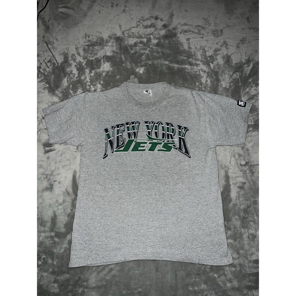 Vintage 80s Starter Single Stitch T-Shirt NY Jets Size M NFL Athletic